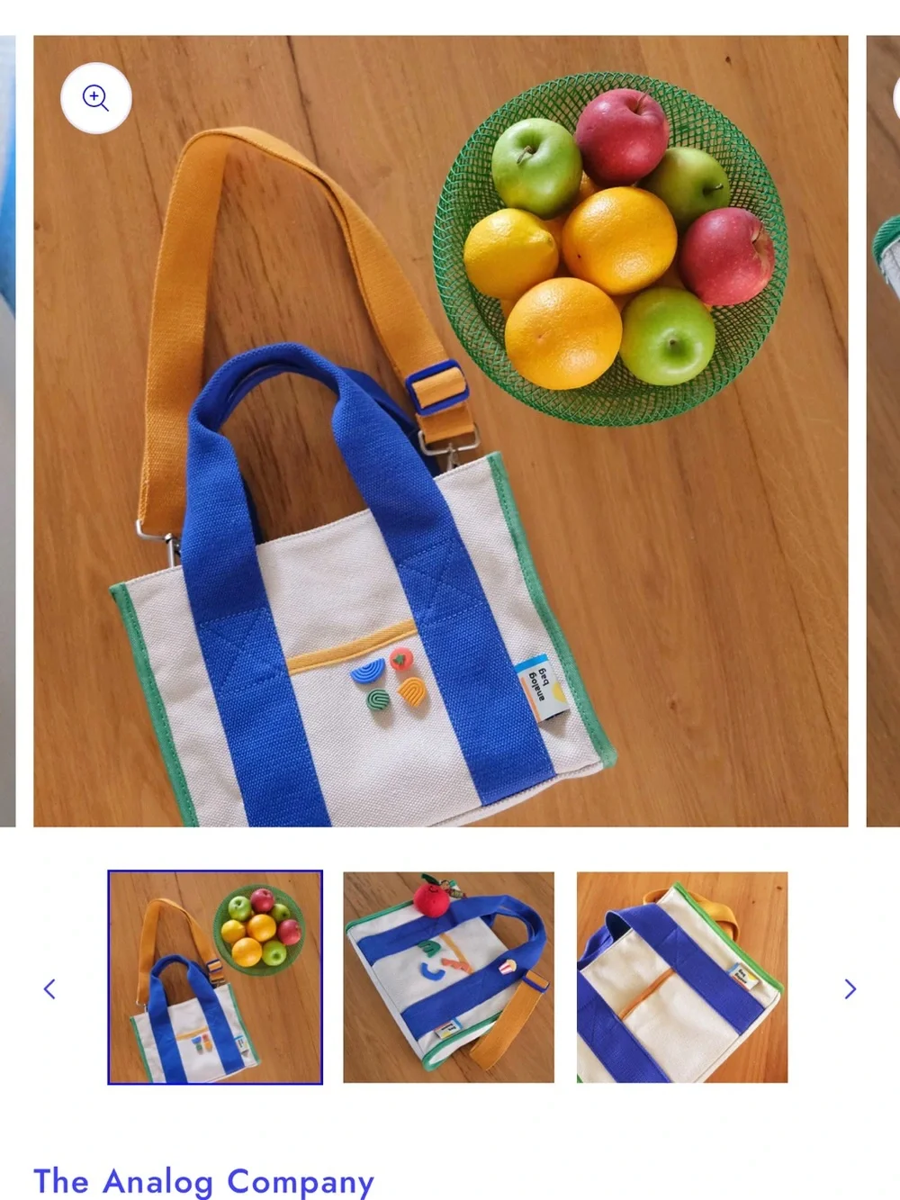 Analog medium Tote Bag *NWOT
No. 1 medium tote bag - Picture 6 of 9